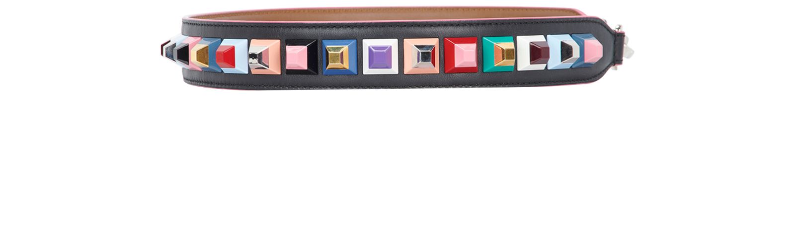 Fendi Multi colour Strap, &pound;160, Accessories, Black, Leather, Bottom view